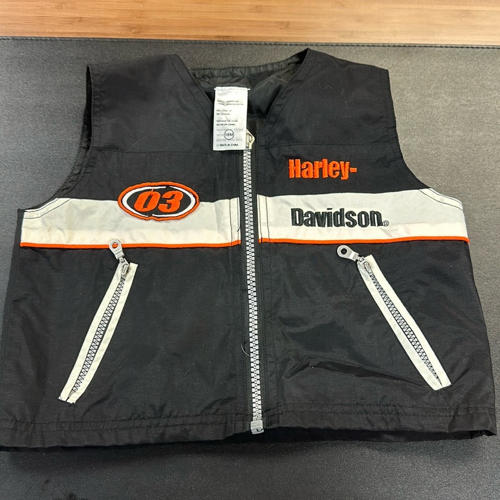 Toddler Harley Davidson Vest